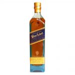 botella de whisky johnnie walker blue label en castellana 113 Lounge & Bar