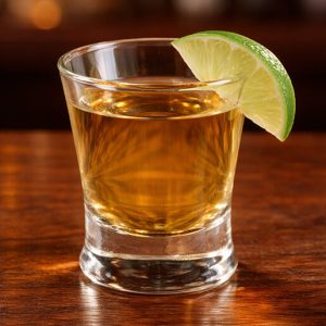 Vaso de tequila en castellana 113 lounge&bar